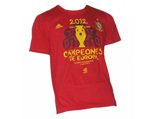 Spanien T-Shirt Europameister 2012 Adidas