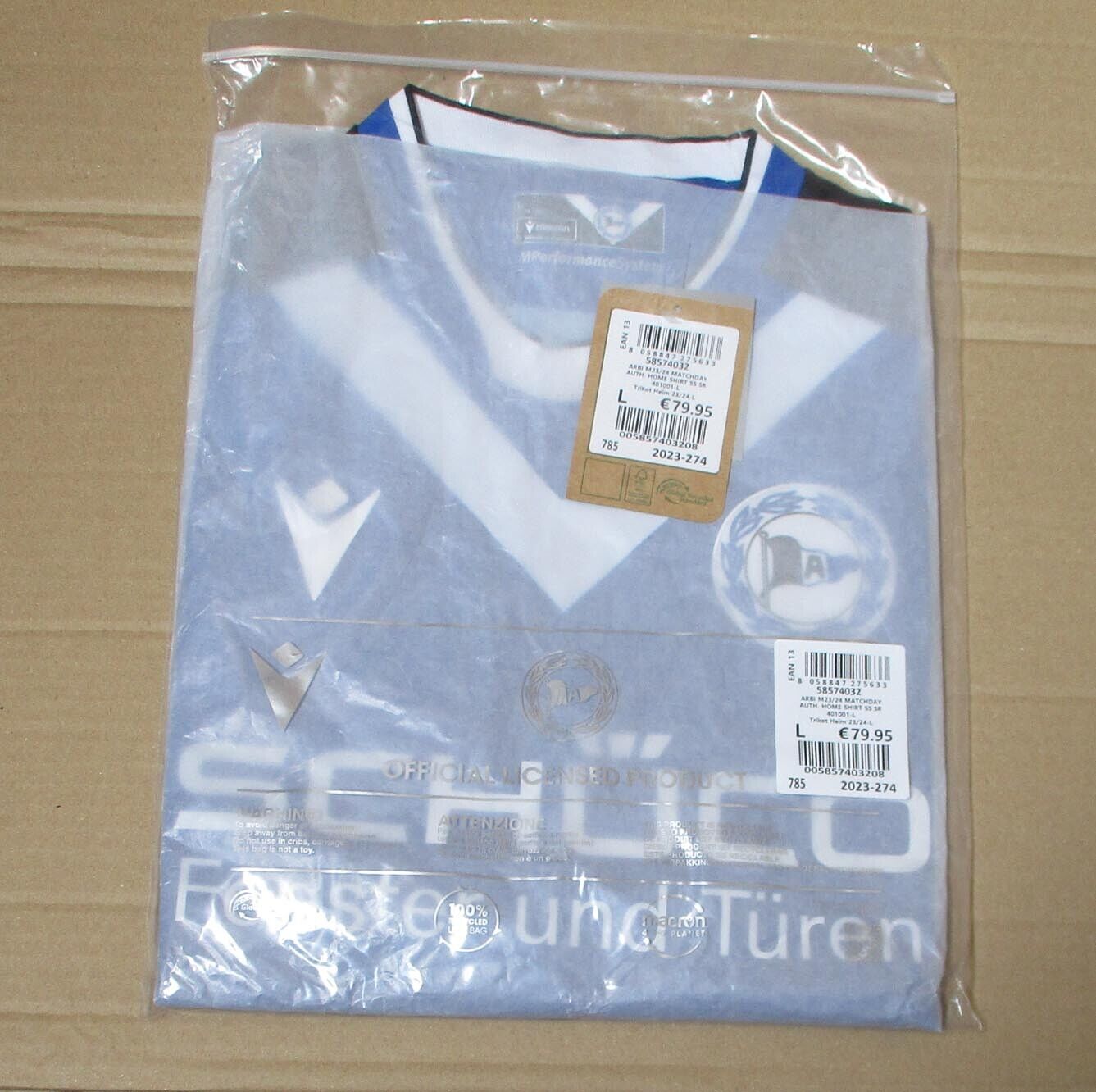 DSC Arminia Bielefeld Trikot 2023/24 Macron