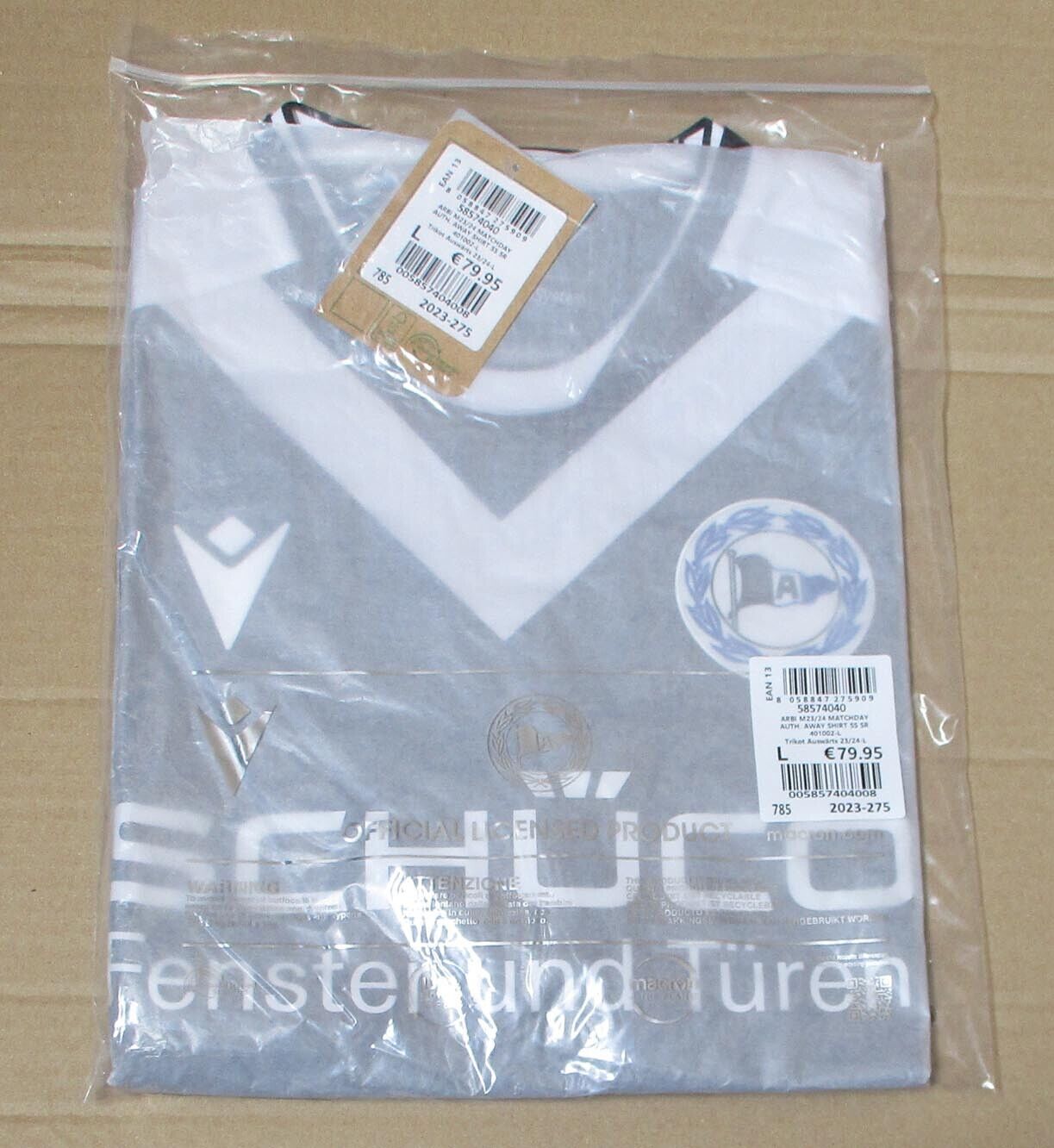 DSC Arminia Bielefeld Trikot 2023/24 Macron Away