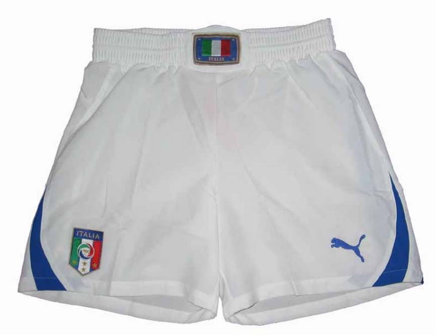 Italien Trikot Shorts/Hose Puma 2010/11 White
