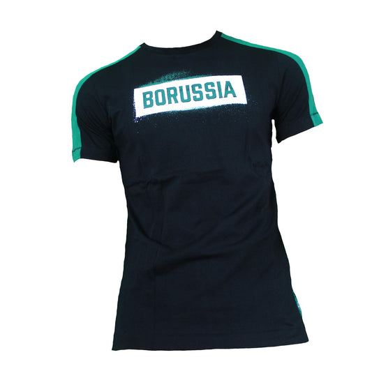 Borussia Mönchengladbach T-Shirt T7 Stencil Schwarz Puma