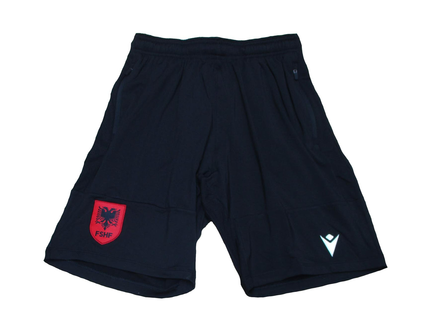 Albanien FSHF Bermuda Shorts Travel Nationalmannschaft Home 2023/24 Macron