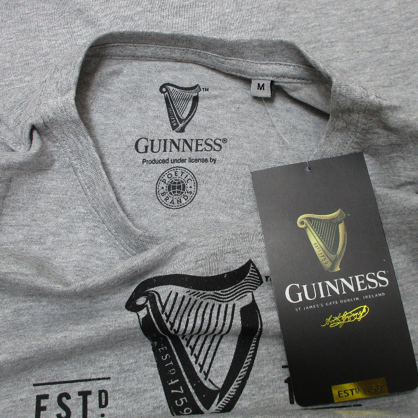 Guinness T-Shirt Grau