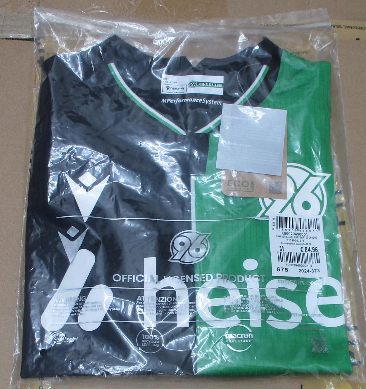 Hannover 96 Trikot Away 2024/25 Macron