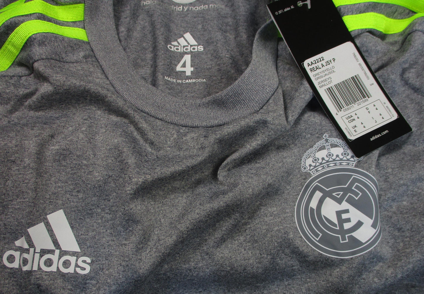 Real Madrid Trikot 2015/16 Away Player Issue Adizero Version Adidas