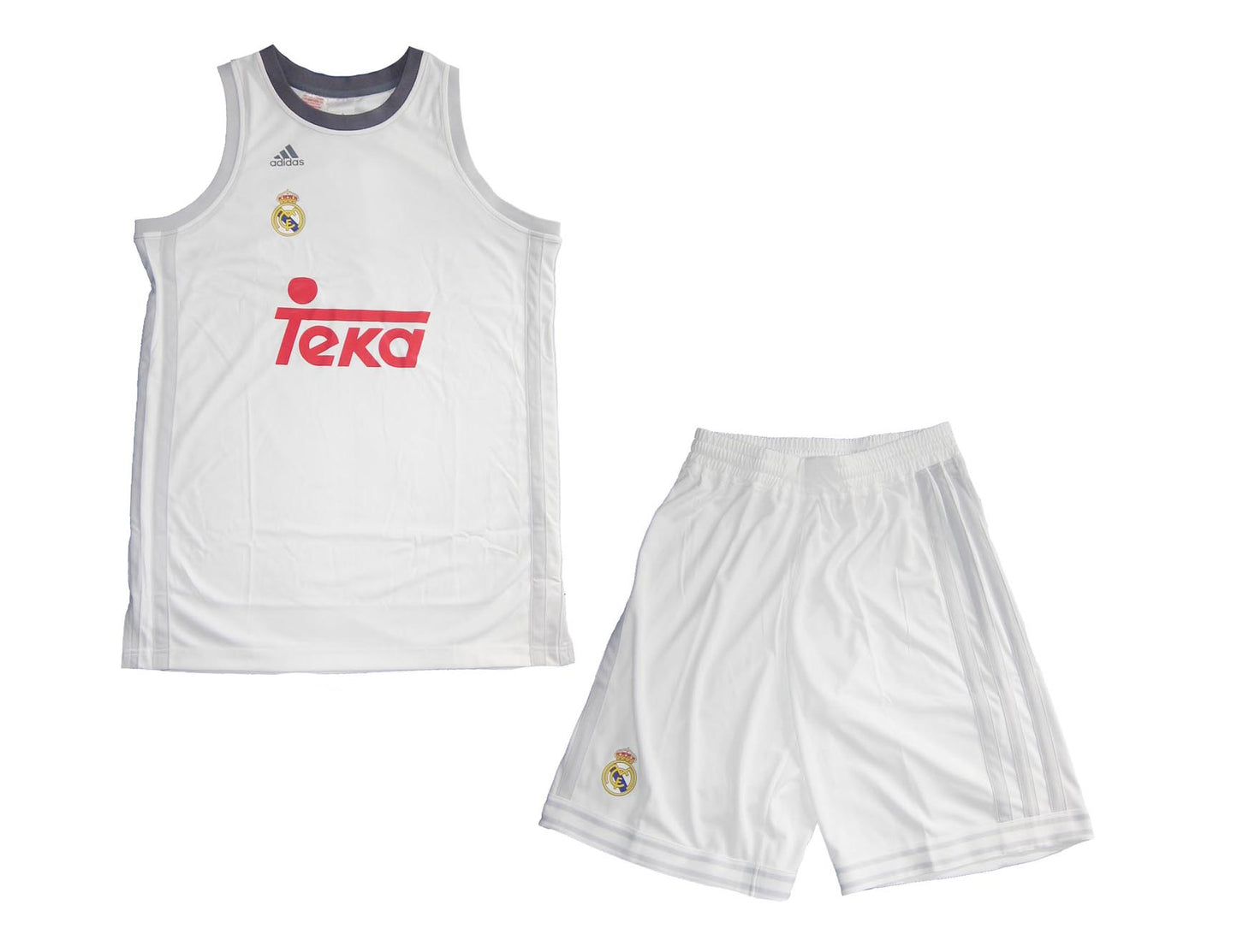 Real Madrid Basketball Kinder Trikot Set Minikit 2015/16 Adidas