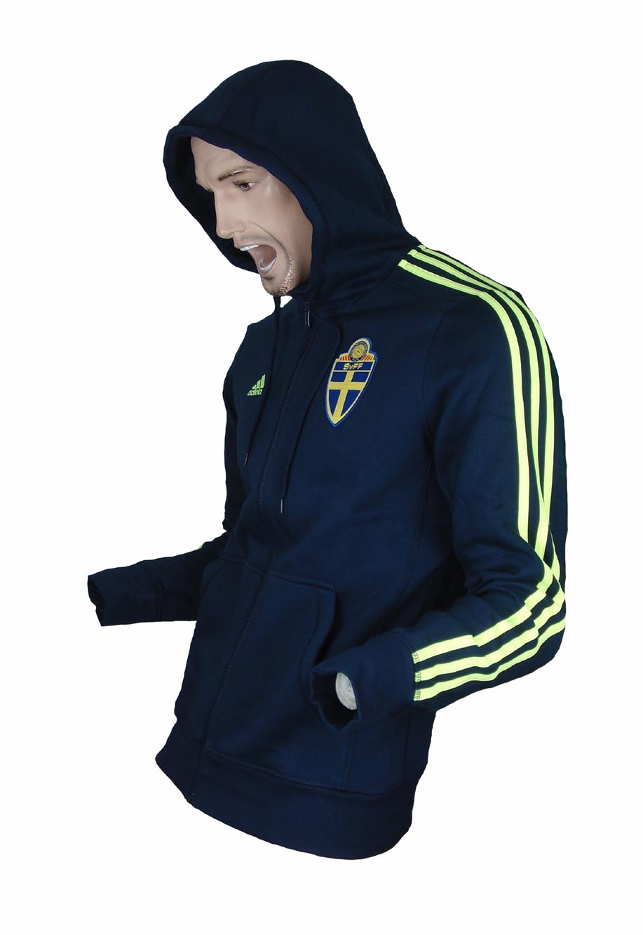 Schweden Hoodie Sweatjacke Adidas SVFF Navy Full Zip