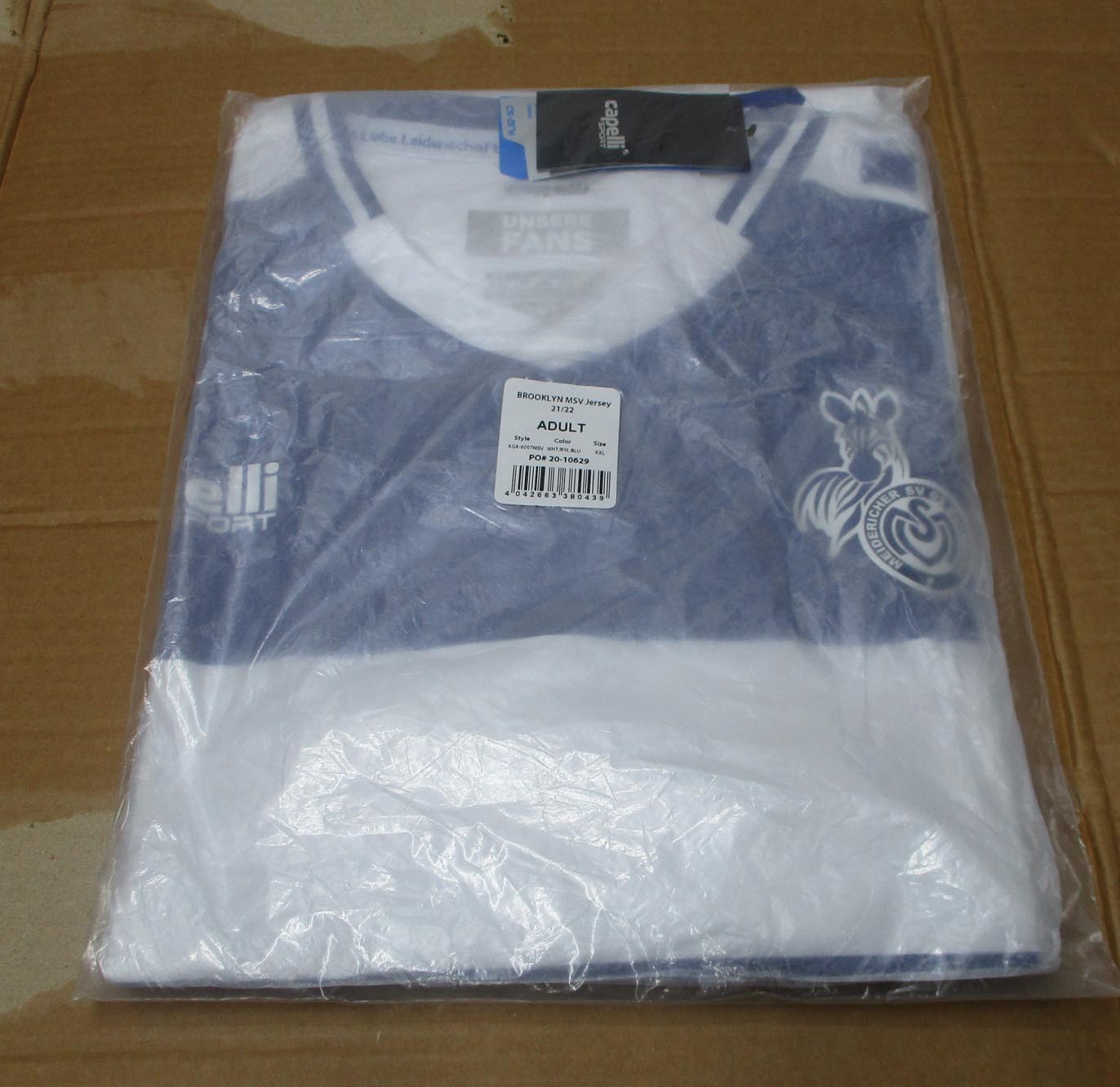 MSV Duisburg Trikot Home 2021/22 Capelli