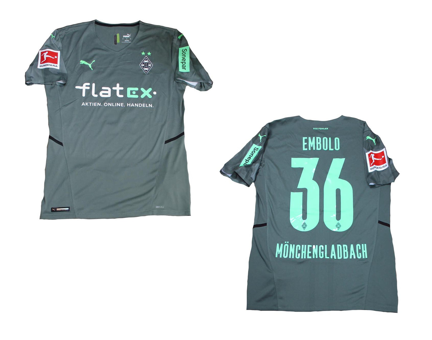 Borussia Mönchengladbach Spielertrikot 2021/22 Away Puma Promo Spieleredition