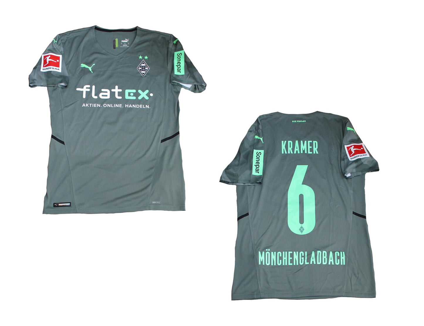 Borussia Mönchengladbach Spielertrikot 2021/22 Away Puma Promo Spieleredition