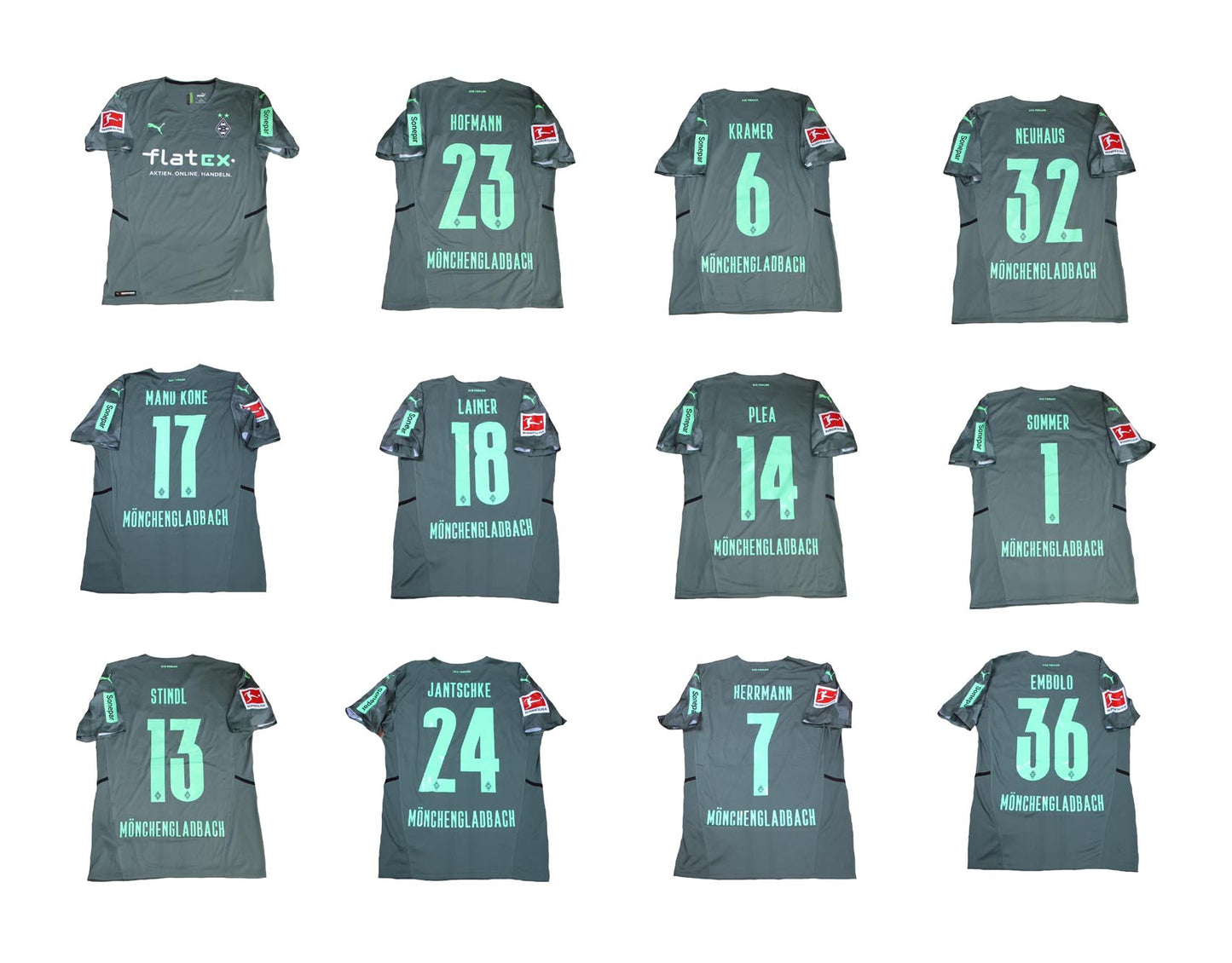 Borussia Mönchengladbach Spielertrikot 2021/22 Away Puma Promo Spieleredition