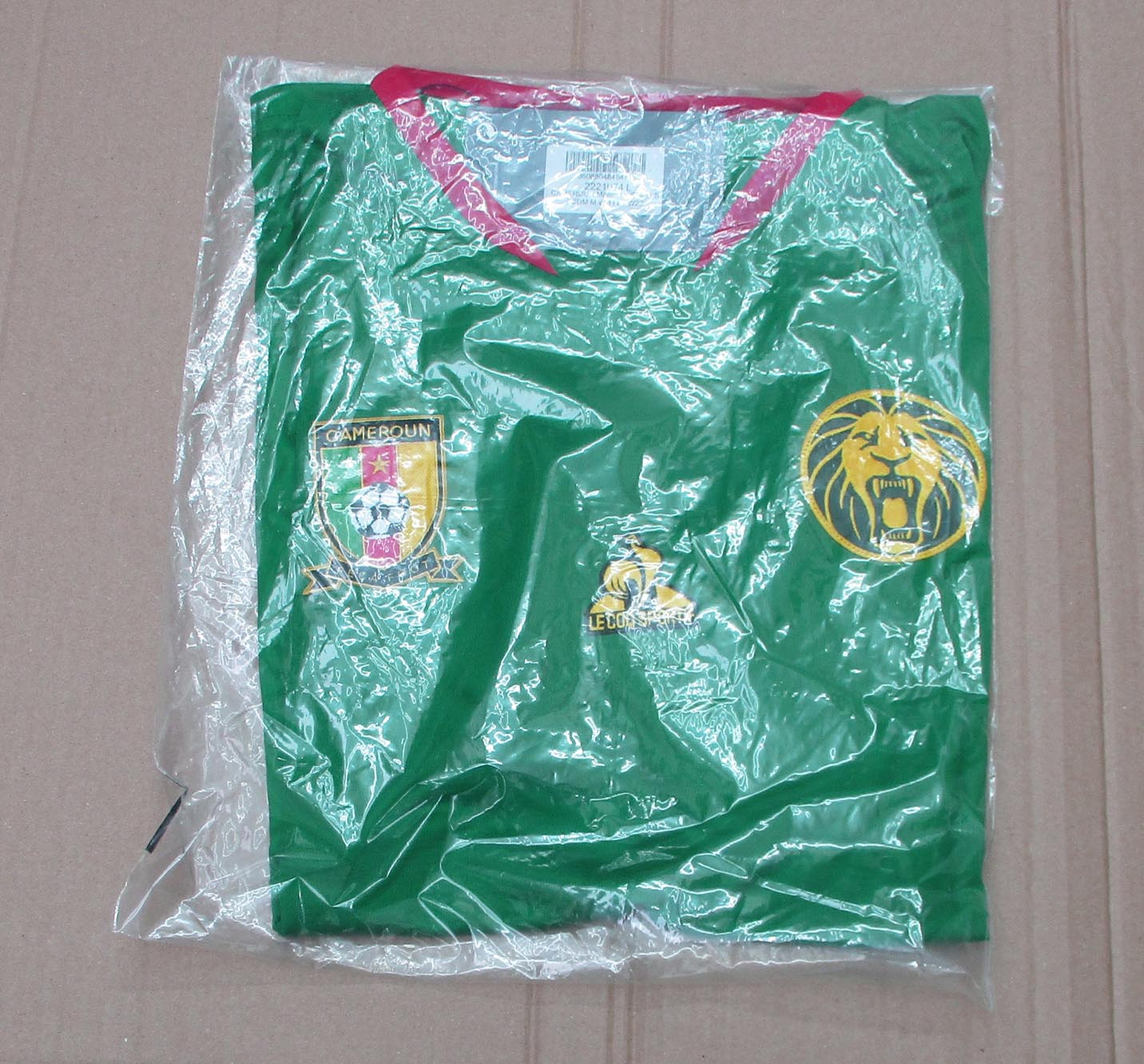 Kamerun Trikot Nationalmannschaft Home Le Coq Sportif 2022