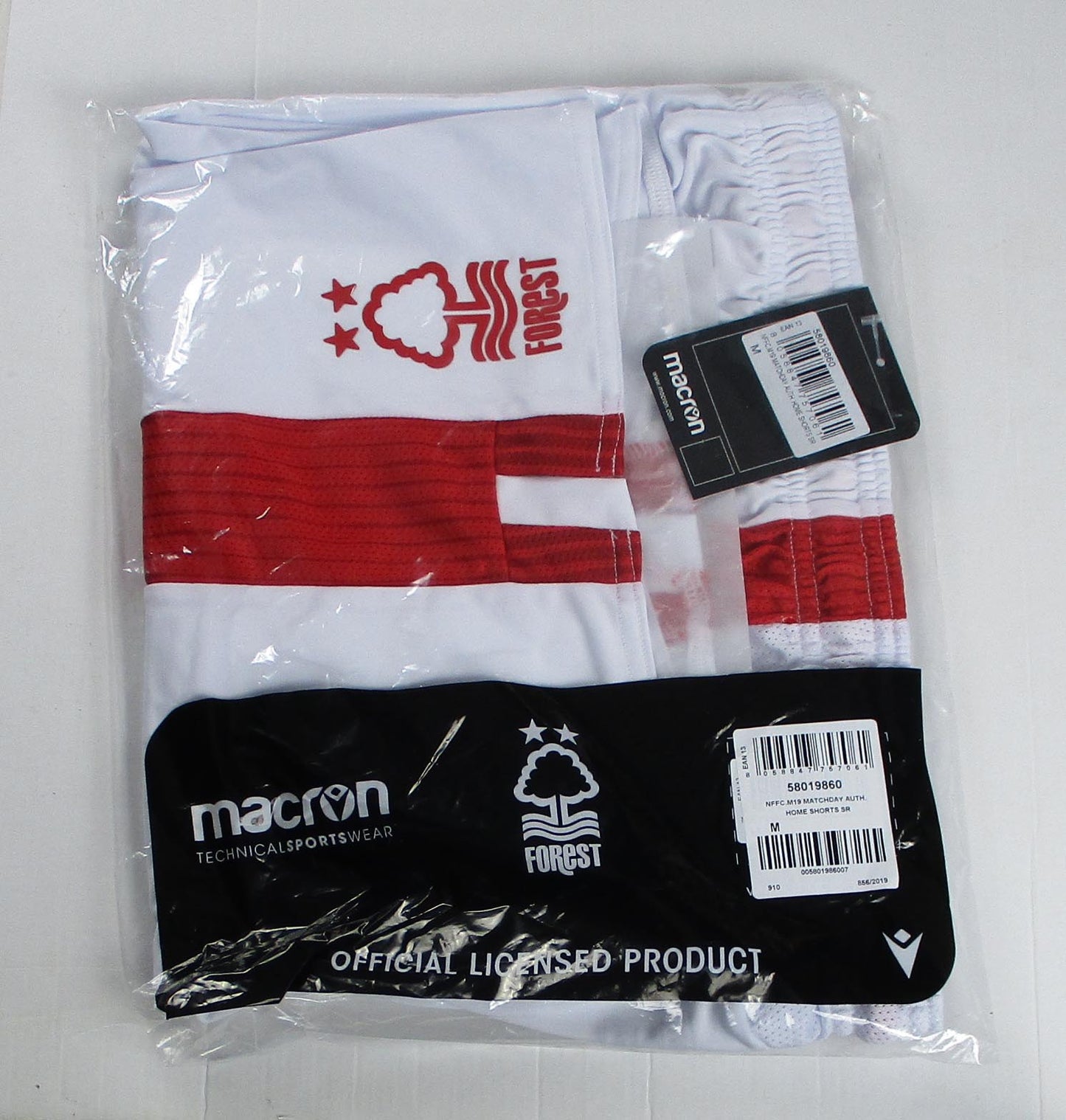Nottingham Forest Home Trikothose/Shorts Macron 2019/20