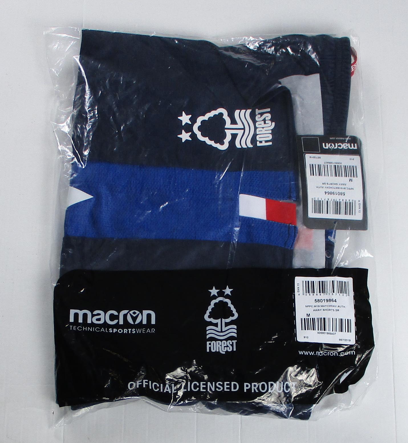 Nottingham Forest Away Trikothose/Shorts Macron 2019/20
