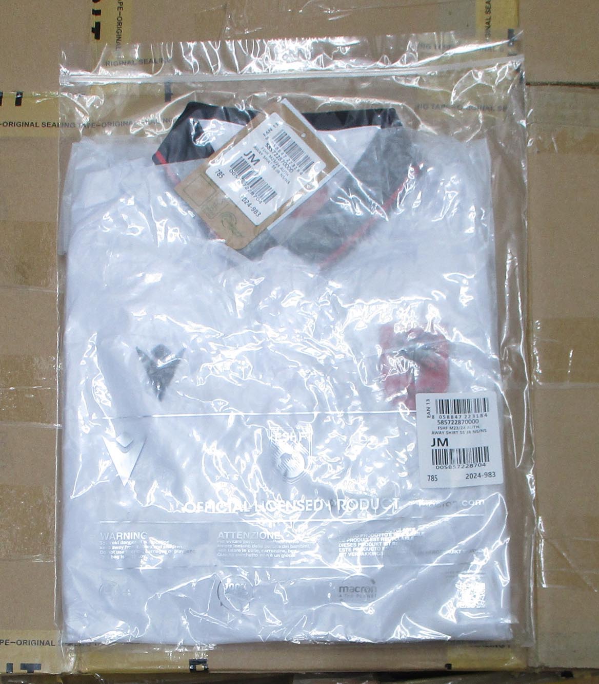 Albanien FSHF Trikot Nationalmannschaft Away 2023/24 Kindergröße Macron