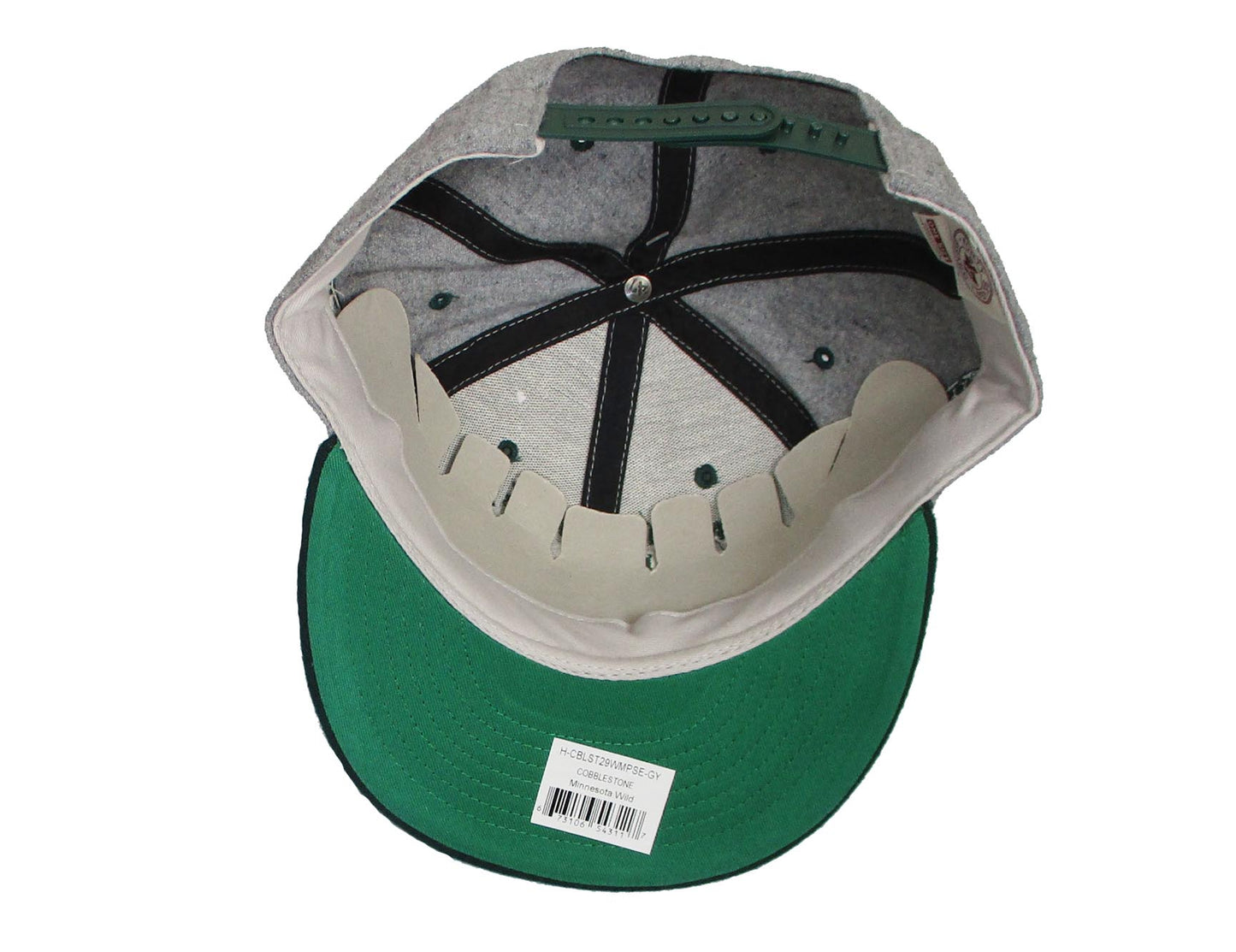 Minnesota Wild Hockey NHL Snapback Cap Cobblestone '47 Brand