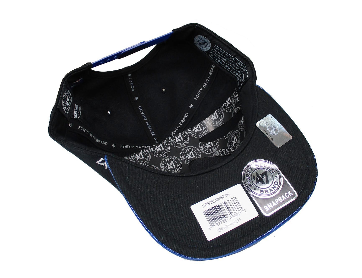 New York Rangers NHL Snapback Cap Tragic Ride Blue '47 Brand