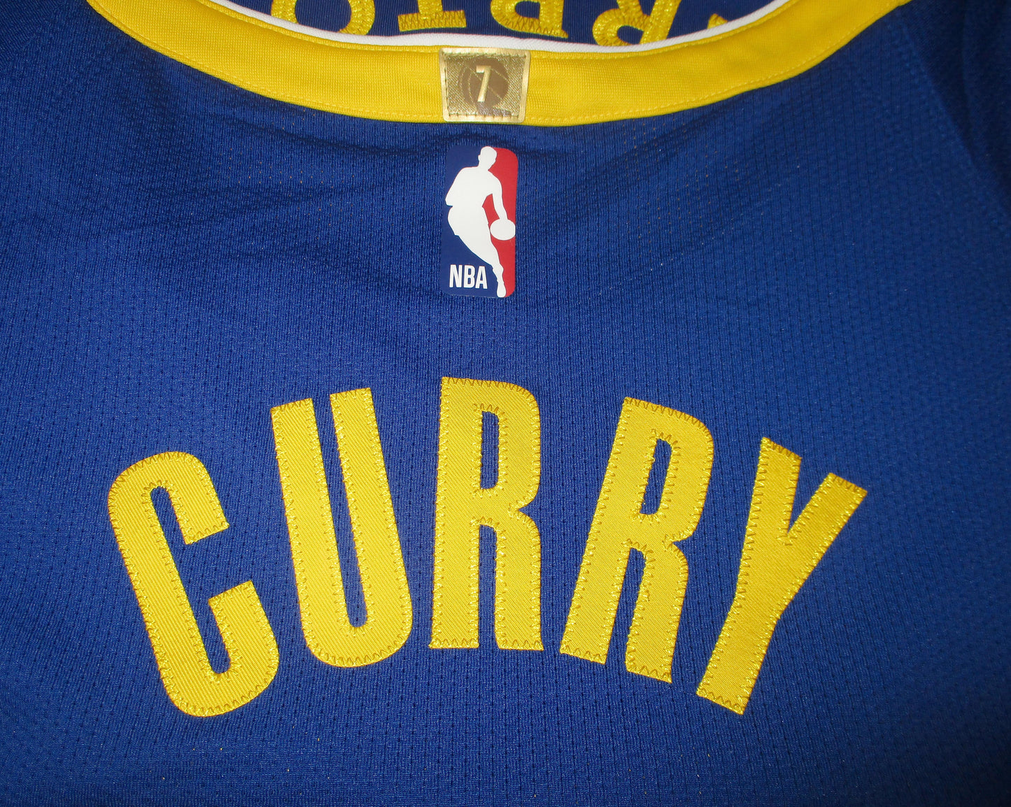 Golden State Warriors Basketball Trikot Stephen Curry Nike Icon Edition