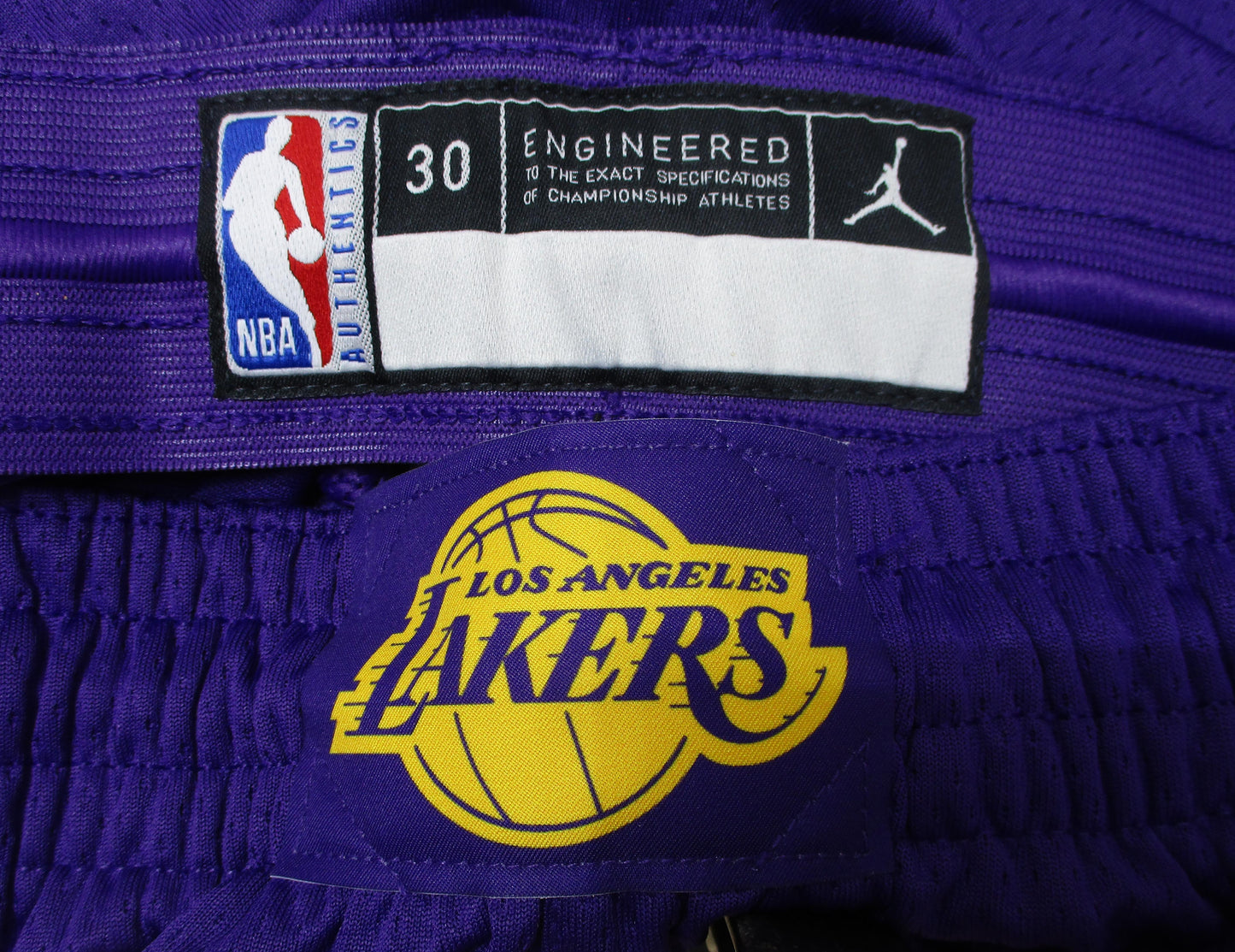 Los Angeles Lakers Basketball Shorts Swingman Air Jordan Nike