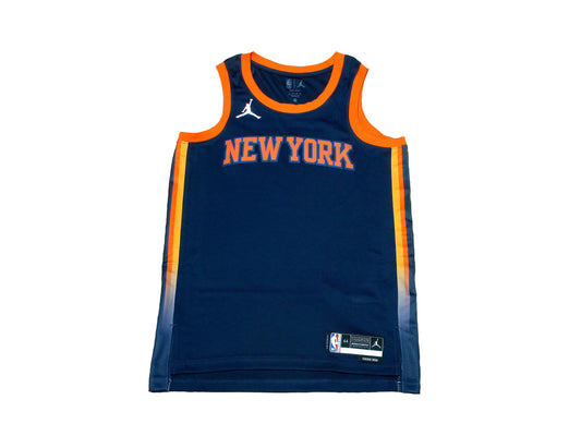 New York Knicks Basketball Trikot Nike Swingman Stateman Edition
