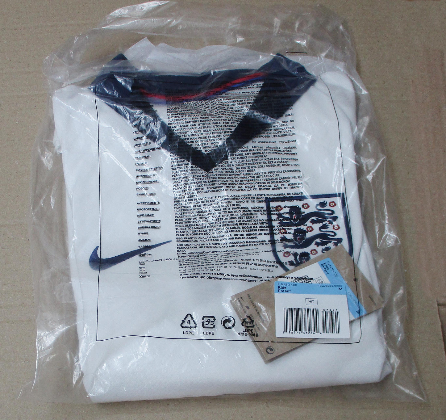 England Trikot 2024/25 Home Nationalmannschaft Nike Kindergröße