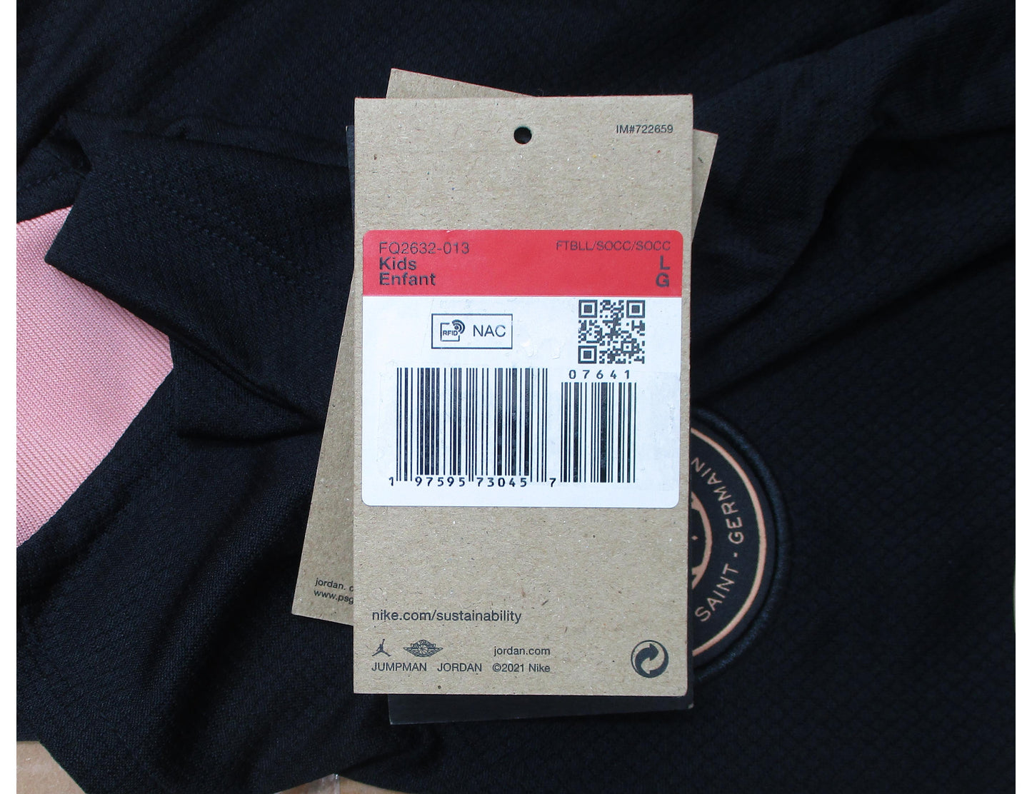 Paris Saint-Germain Trikot Strike Third Nike Kindergröße