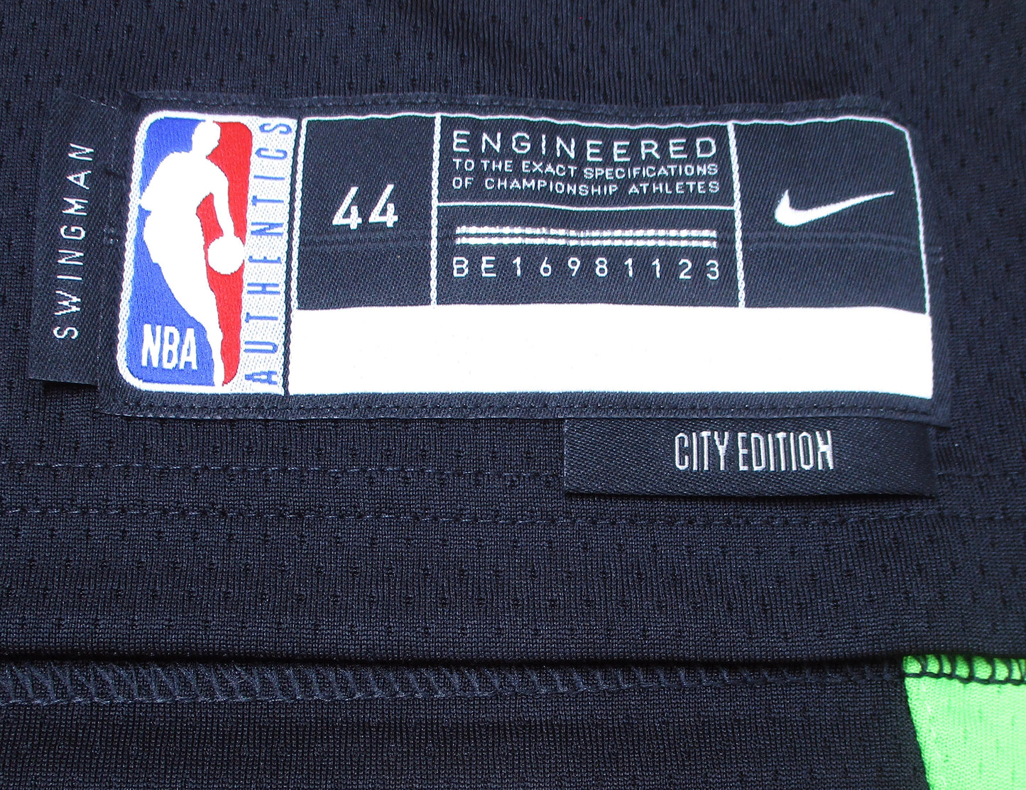 Boston Celtics Basketball Trikot Nike Swingman City Edition