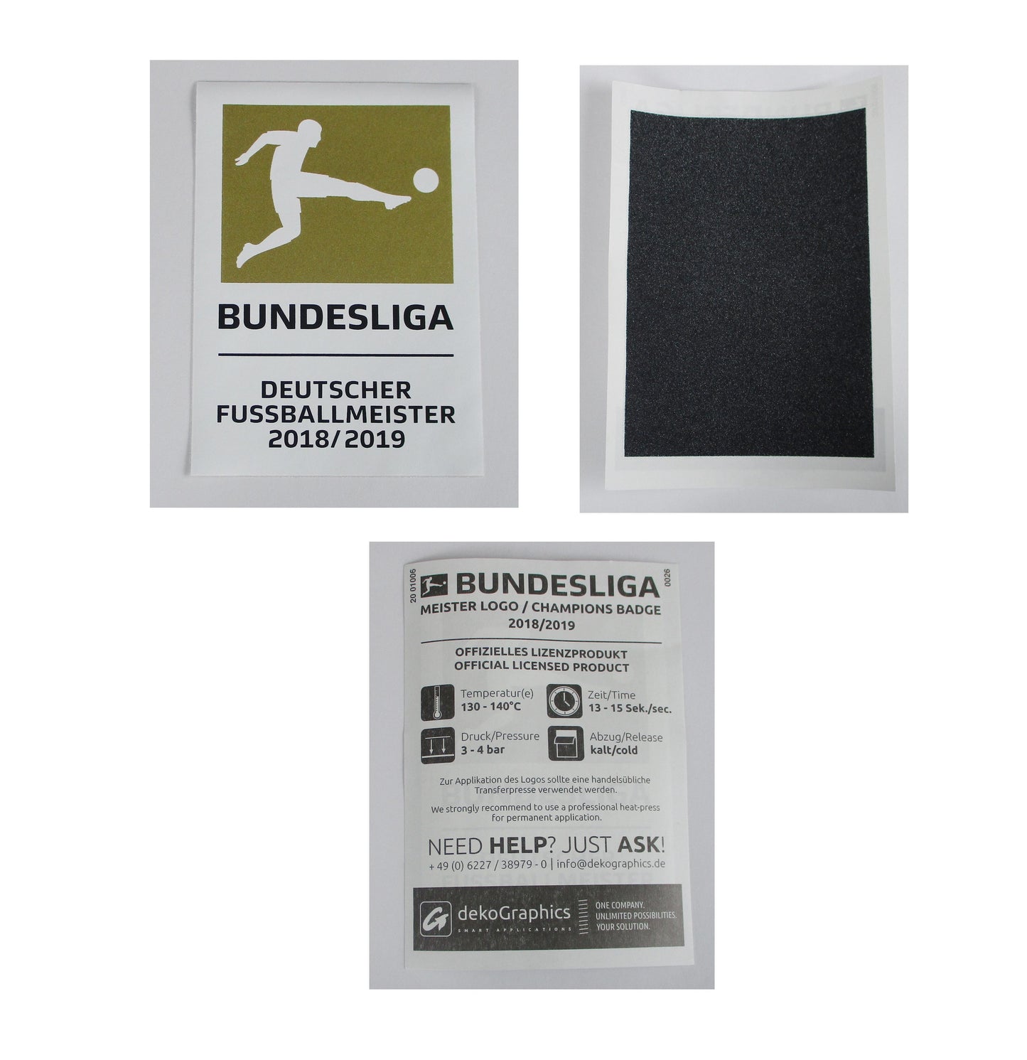 Bundesliga Logo Flock Meister 2018/19