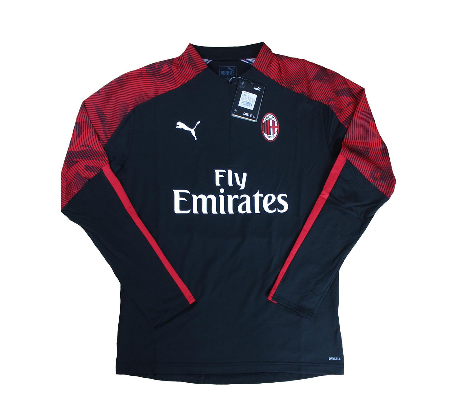 AC Mailand Trainingstop Longsleeve 2019/20 Puma Black