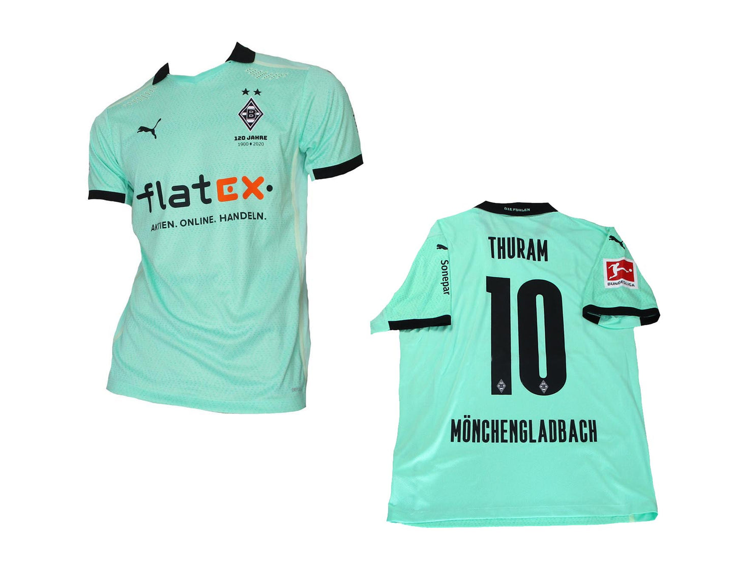 Borussia Mönchengladbach Spielertrikot 2020/21 Third Puma Promo Spieleredition