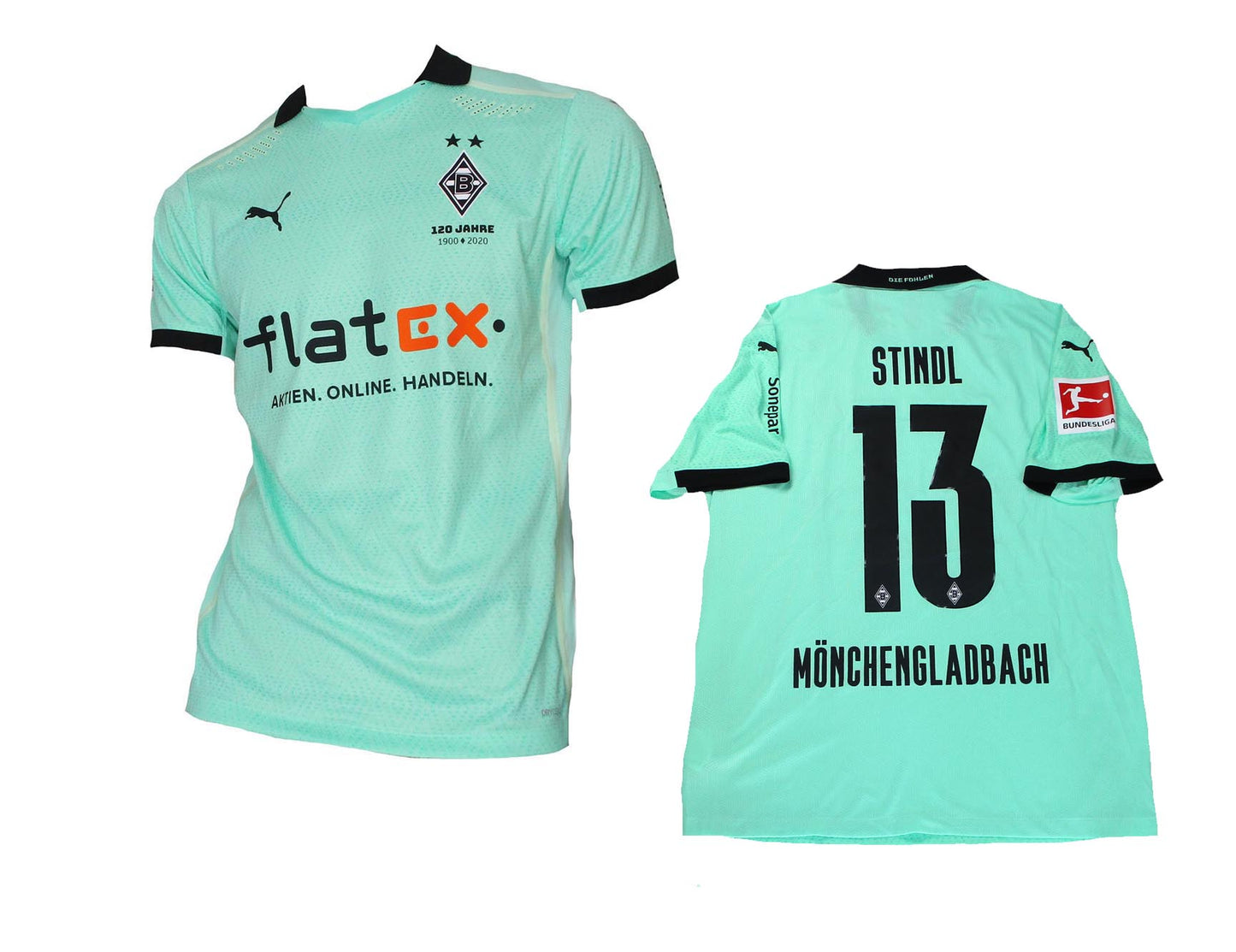 Borussia Mönchengladbach Spielertrikot 2020/21 Third Puma Promo Spieleredition