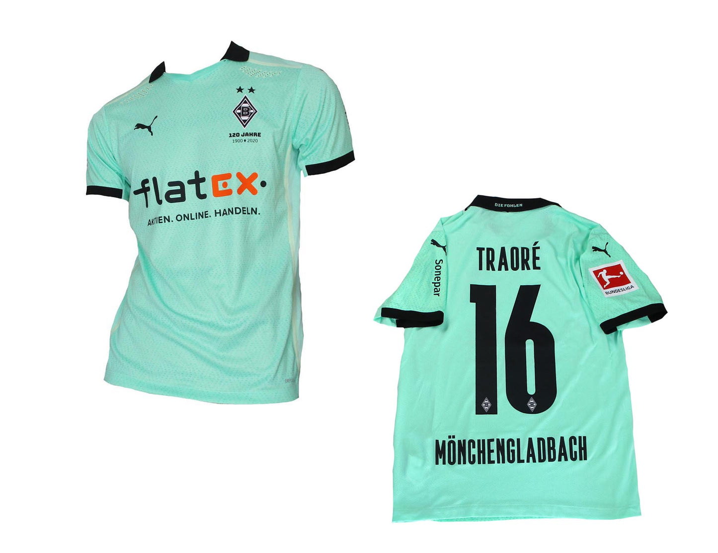 Borussia Mönchengladbach Spielertrikot 2020/21 Third Puma Promo Spieleredition