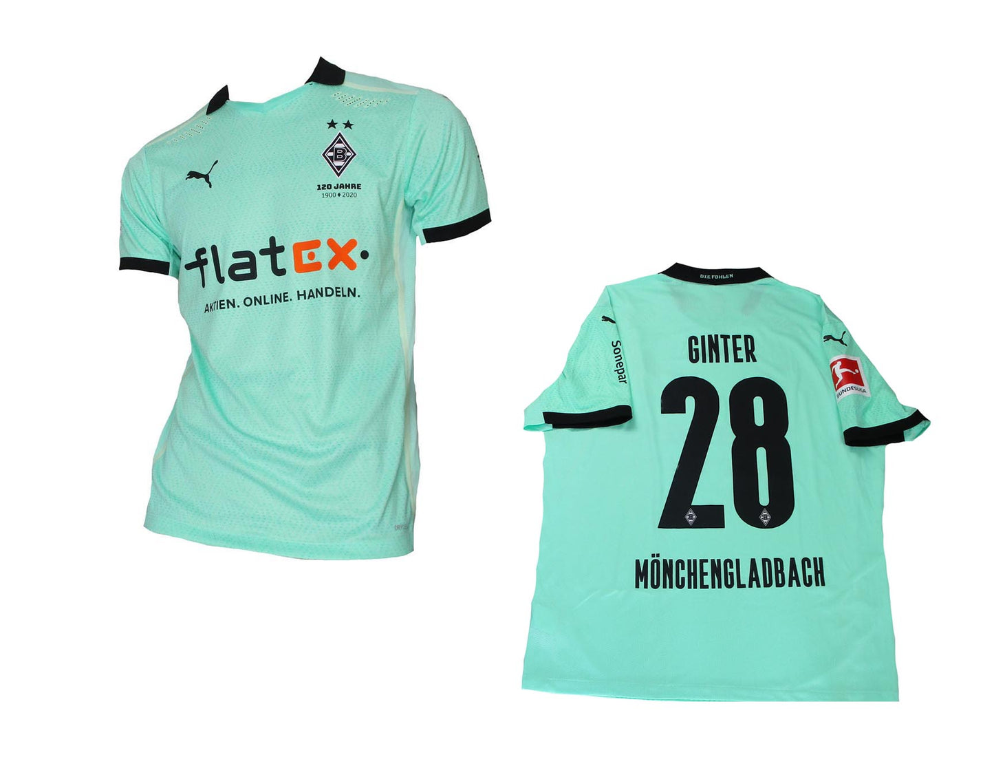 Borussia Mönchengladbach Spielertrikot 2020/21 Third Puma Promo Spieleredition