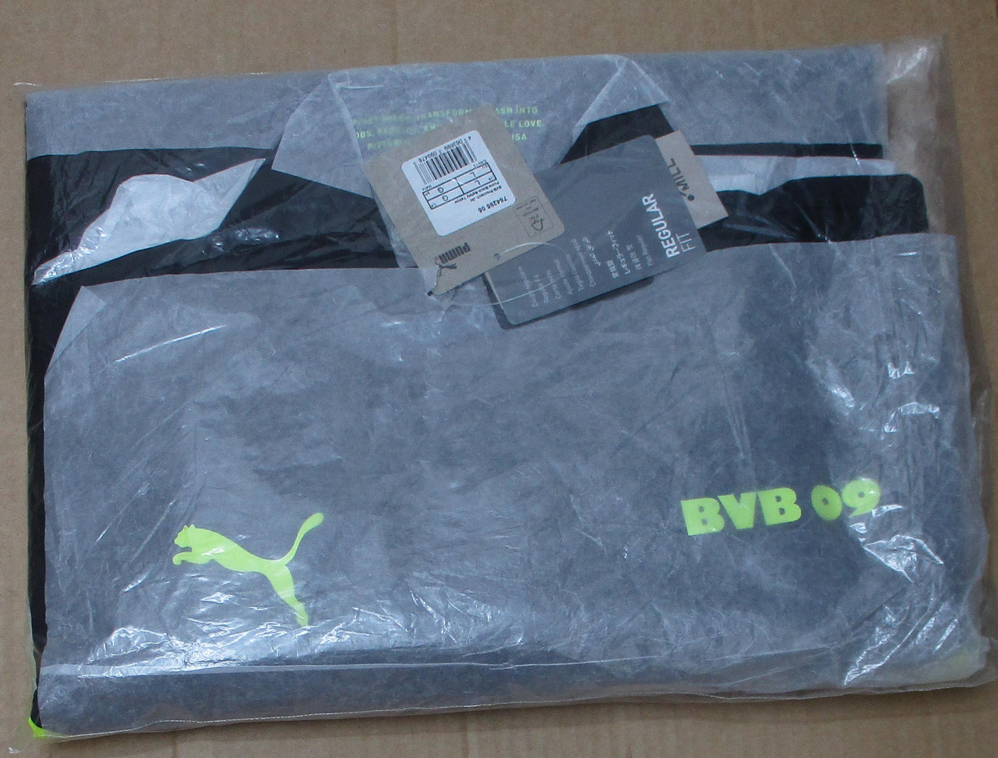 Borussia Dortmund Trainingsjacke Prematch Black Safety Yellow 2021/22 Puma