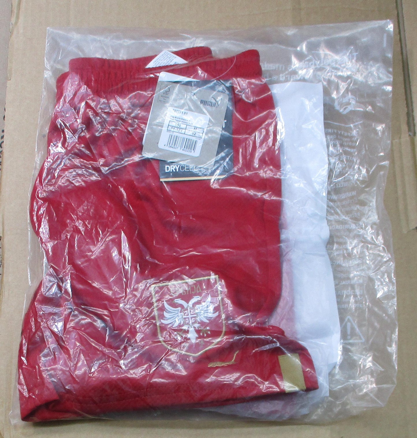 Serbien Nationalmannschaft Kindergröße Shorts/Hose Home Puma 2022/23