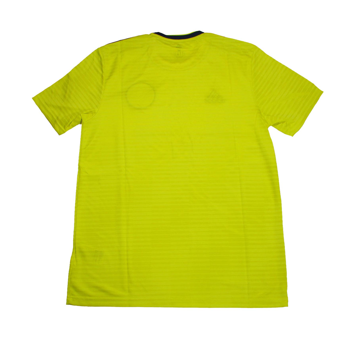 Rückseite des des gelben Schottland Away Trikot aus der Saison 2018/19 von Adidas . Dieses Bravehearts Trikot als reduziertes Angebot günstig kaufen.