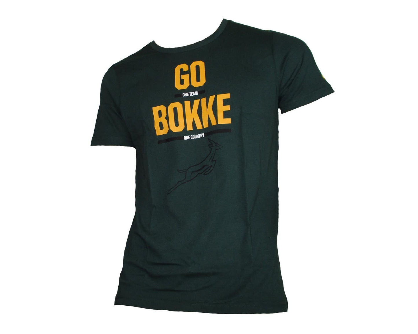 Südafrika Rugby T-Shirt Go Bokke Asics. Angebot günstig kaufen.
