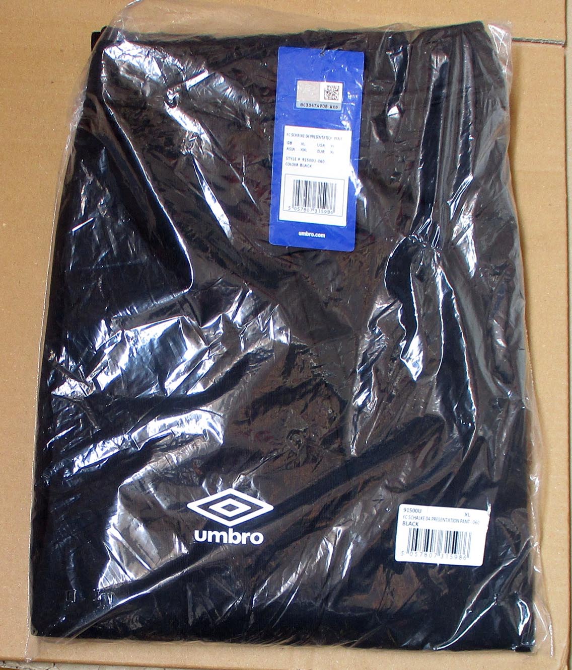 FC Schalke 04 Trainingshose Umbro 2019/20 schwarz
