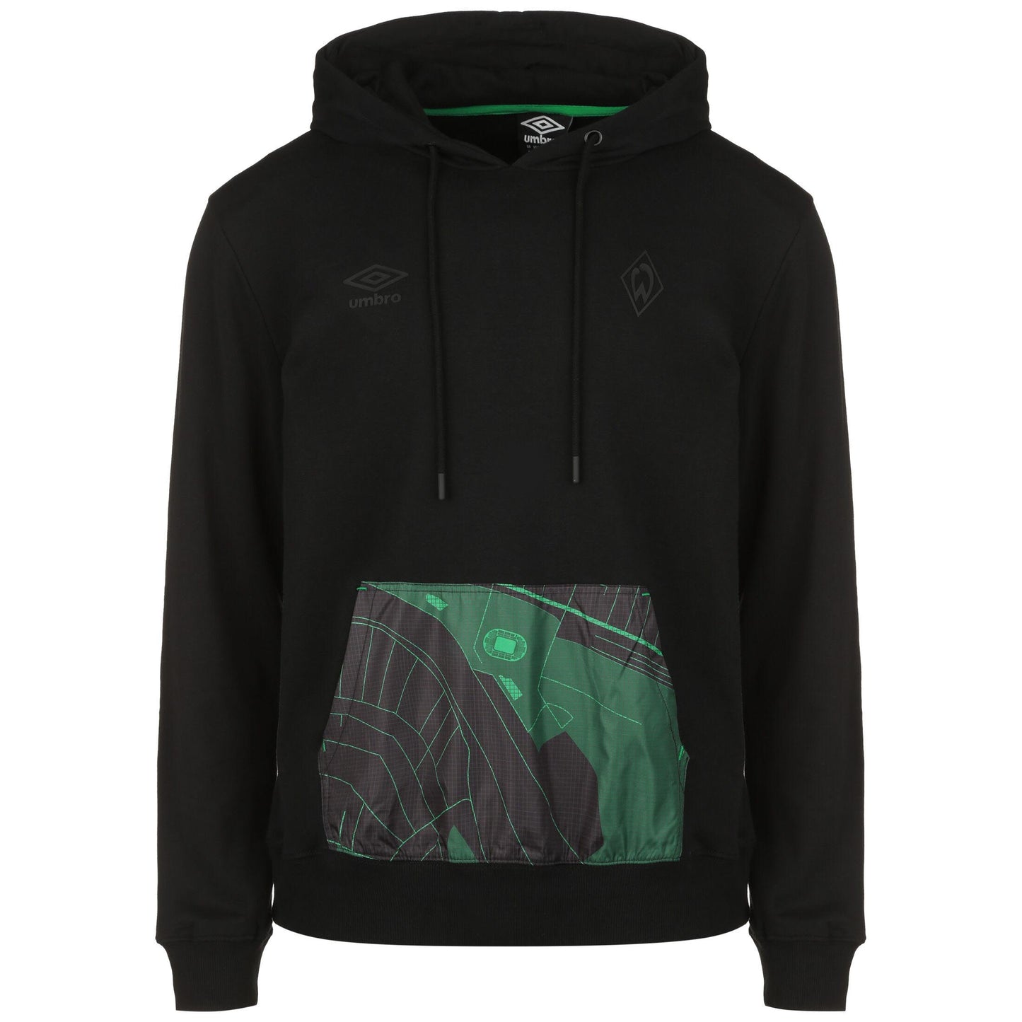 SV Werder Bremen Hoodie Navigation Umbro 2022/23 Schwarz