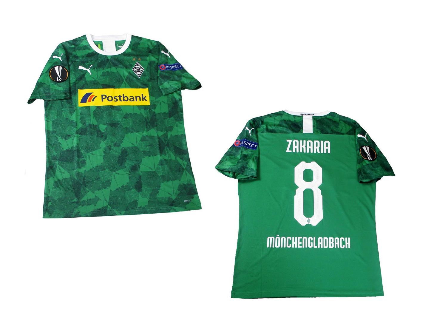Borussia Mönchengladbach Spielertrikot 2019/20 Third Europapokal Puma Promo Spieleredition Denis Zakaria