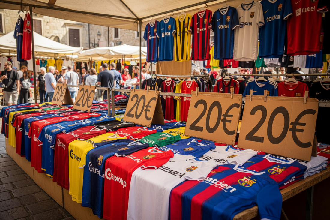 Wie erkenne ich Anbieter von gefälschten Fußballtrikots?