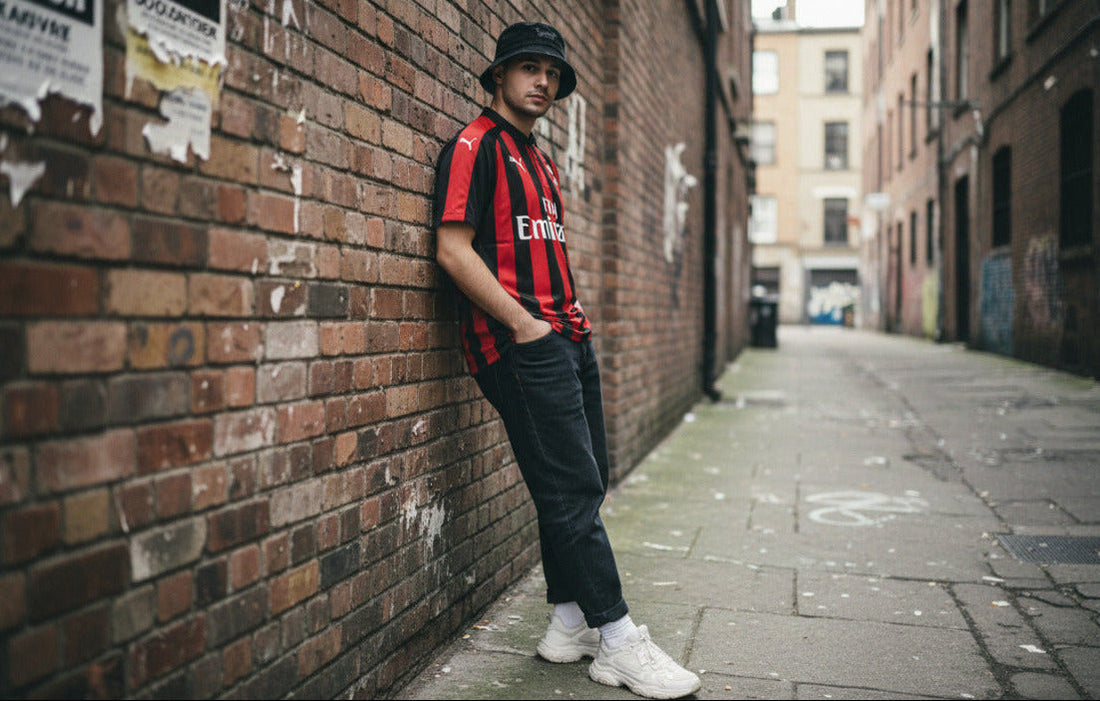 Blokecore Mode: Warum Fußballtrikots zum Streetwear-Trend geworden sind