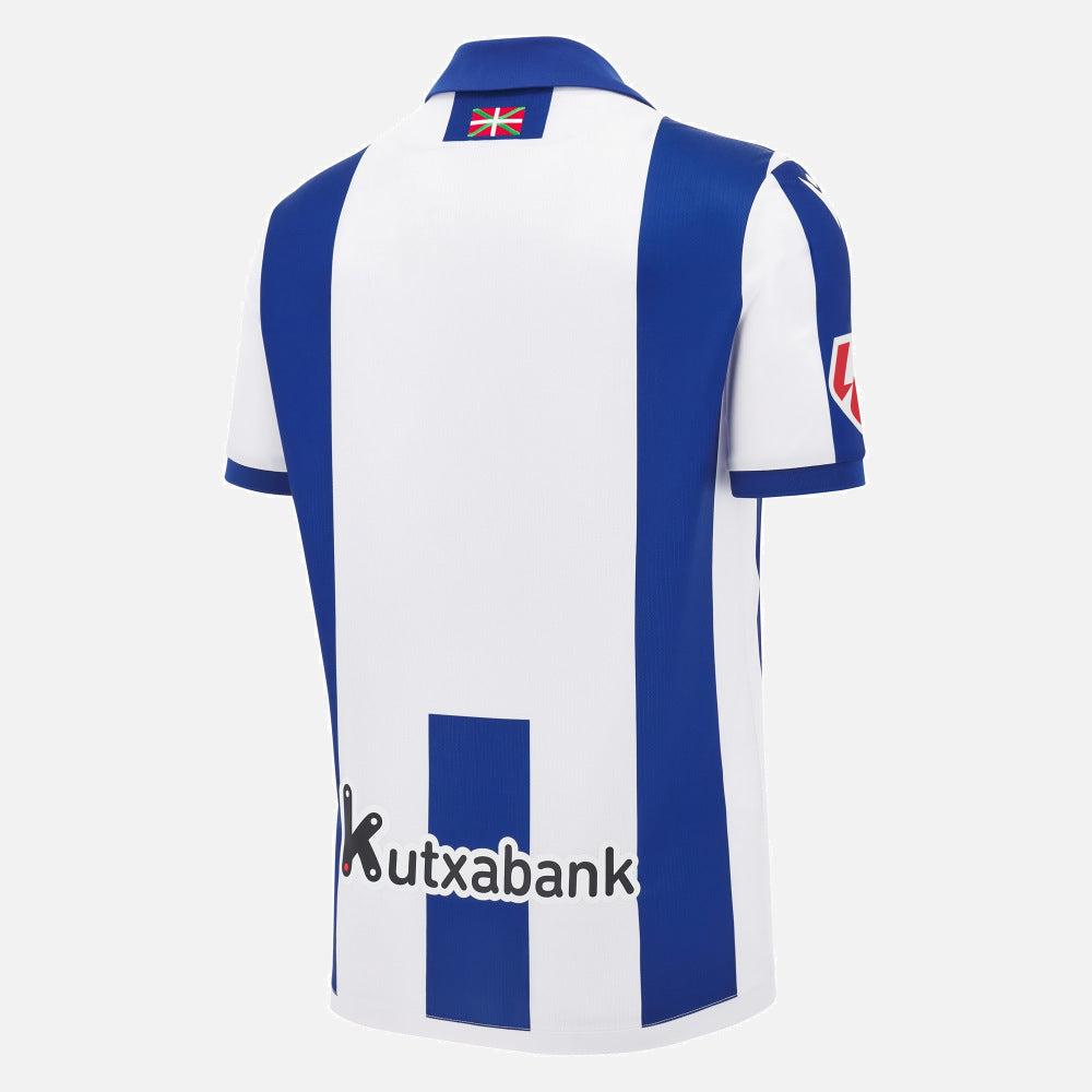 Real Sociedad San Sebastián Trikot 2024/25 Macron Home