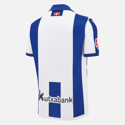 Real Sociedad San Sebastián Trikot 2024/25 Macron Home