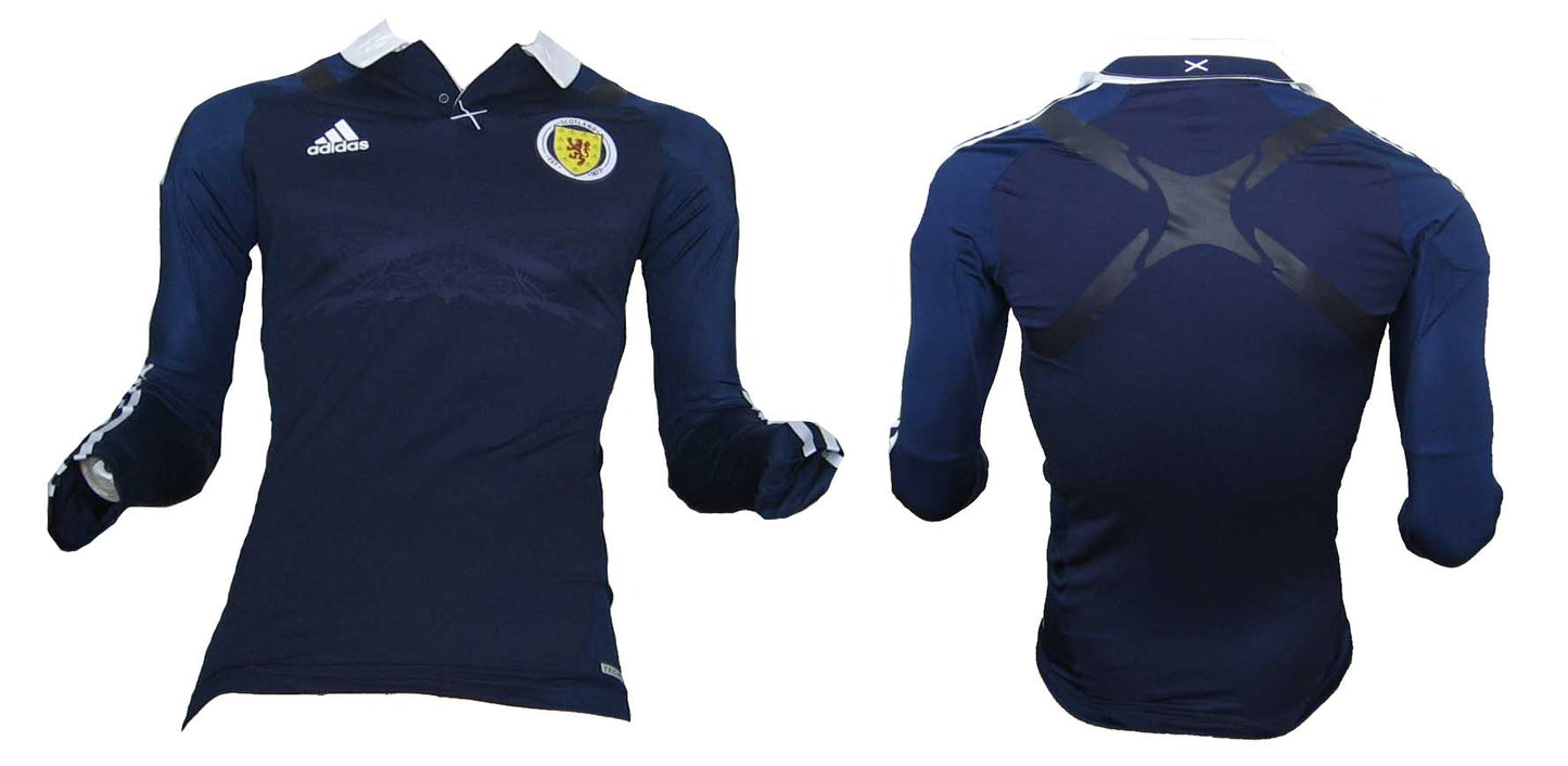 Schottland Trikot 2012/13 Home Spieleredition Techfit Adidas LS