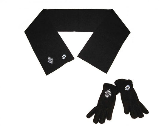 Borussia Mönchengladbach Winterset Schal Handschuhe Lotto Kindergröße