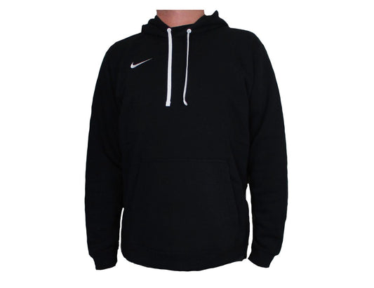 Nike Club 19 Herren M Fleece Kapuzenpullover Hoodie Schwarz