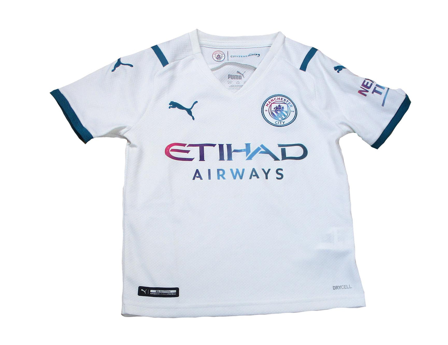 Manchester City Trikot Away Kindergröße 116 Puma 2021/22
