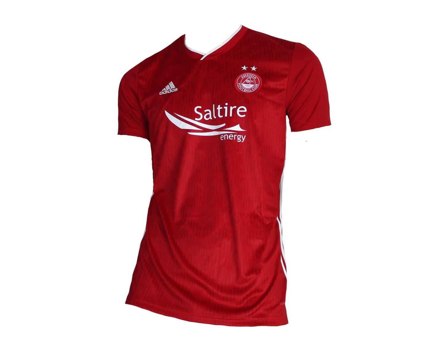 Aberdeen FC Trikot Home 2019/20 Adidas Herren rot Vorderansicht mit Vereinswappen