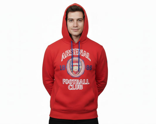 Arsenal London Sweatshirt Hoodie von Puma für Herren mit aufgedrucktem Vereinslogo